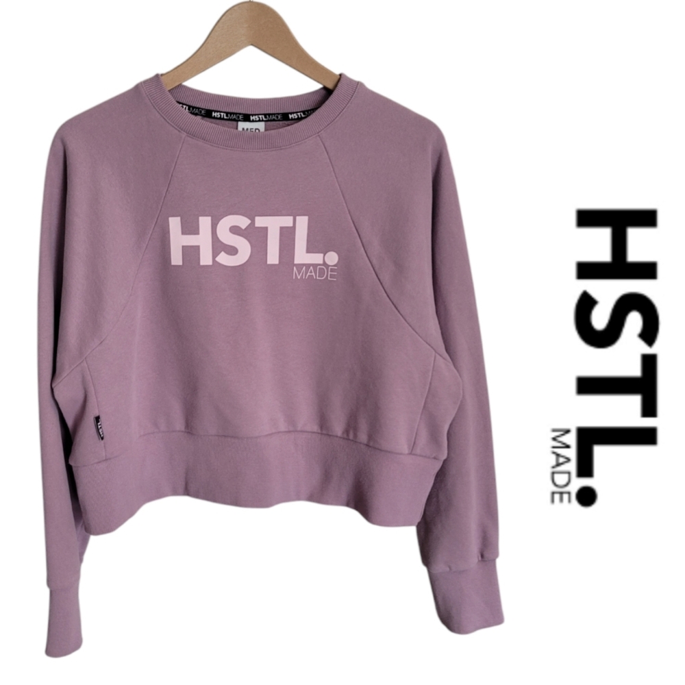 HSTL. Made Cropped Crewneck Sweatshirt
